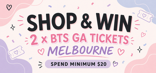 Shop & Win: 2x General Admission BTS Tickets — Melbourne