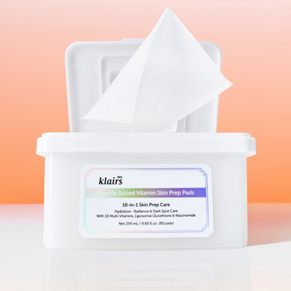 Freshly Juiced Vitamin Skin Prep Pads