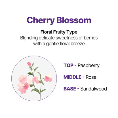 Honey & Macadamia Nature Shampoo - Cherry Blossom