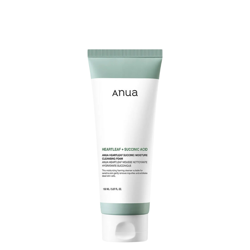 Heartleaf Succinic Moisture Cleansing Foam