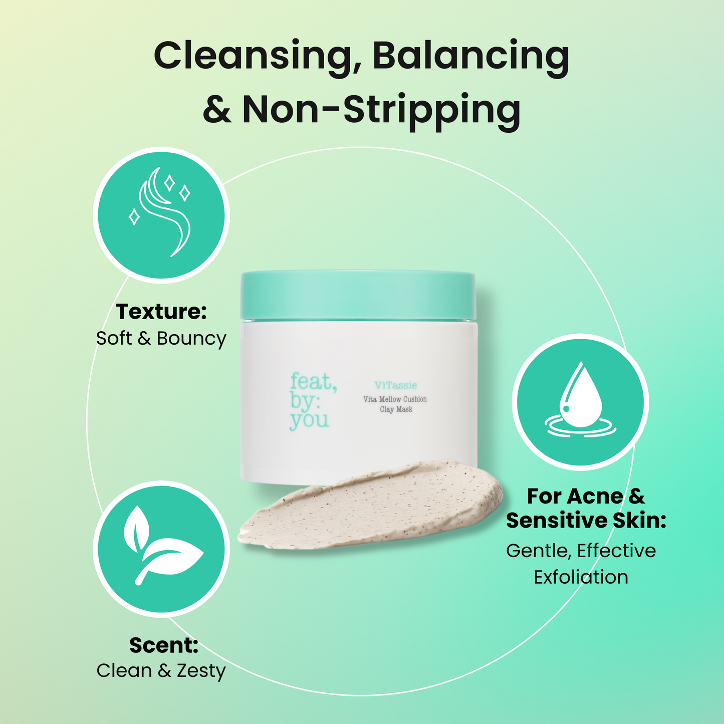 ViTassie Vita Mellow Cushion Clay Mask