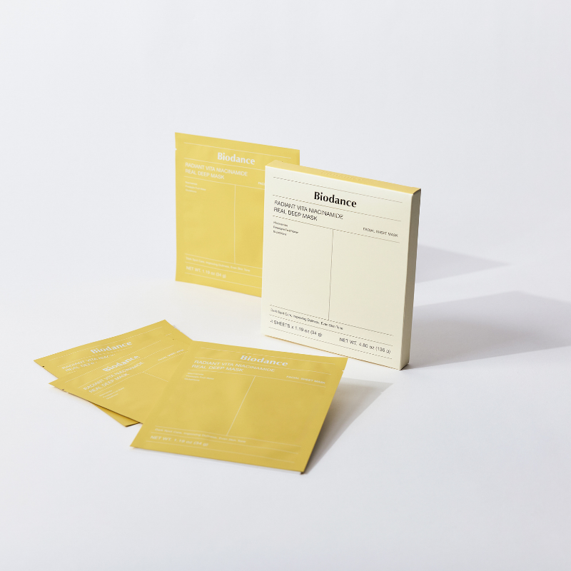 Radiant Vita Niacinamide Real Deep Mask Bundle (4pcs)