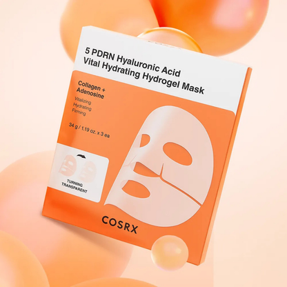 5 PDRN Hyaluronic Acid Vital Hydrating Hydrogel Mask