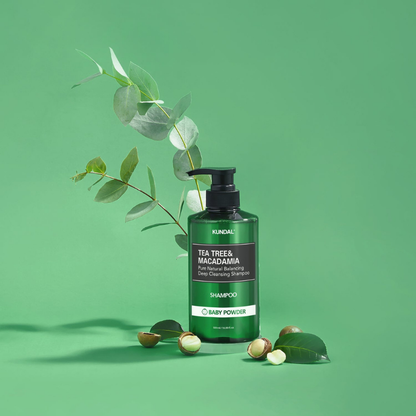 Tea Tree & Macadamia Deep Cleansing Shampoo - Baby Powder