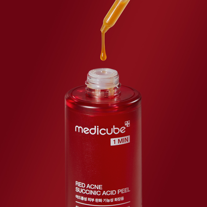 Red Acne Succinic Acid Peel