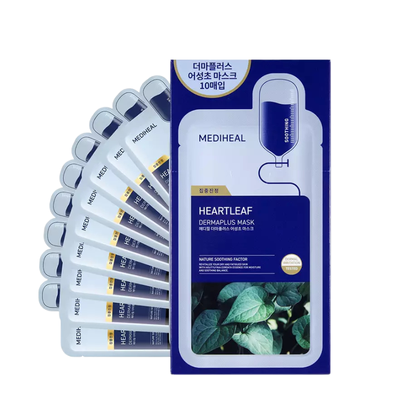 Dermaplus Heartleaf Mask Bundle (10pcs)