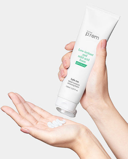 Safe Me. Relief Moisture Cleansing Foam