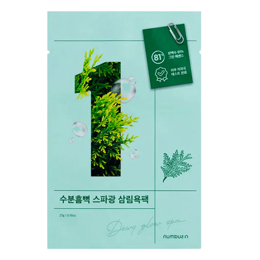 No.1 Dewy Glow Spa Sheet Mask