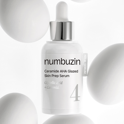 No.4 Ceramide AHA Glazed Skin Prep Serum
