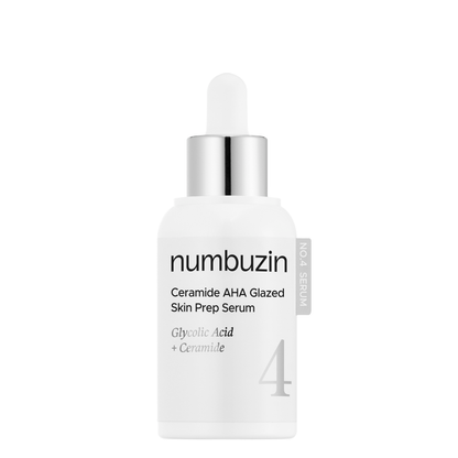 No.4 Ceramide AHA Glazed Skin Prep Serum