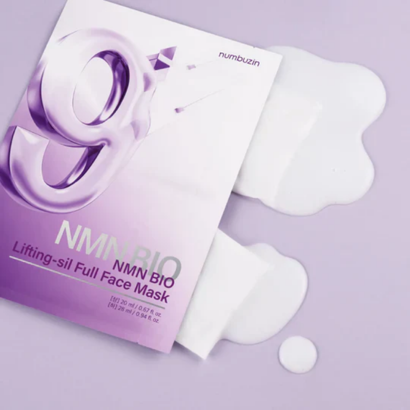 No.9 NAD Bio Lifting-sil Full Face Mask Bundle (4pcs)