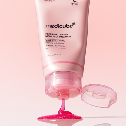 PDRN Pink Caffeine Night Wrapping Mask