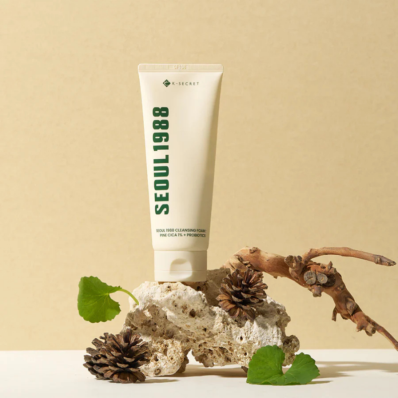 SEOUL 1988 Cleansing Foam: Pine Cica 1% + Probiotics