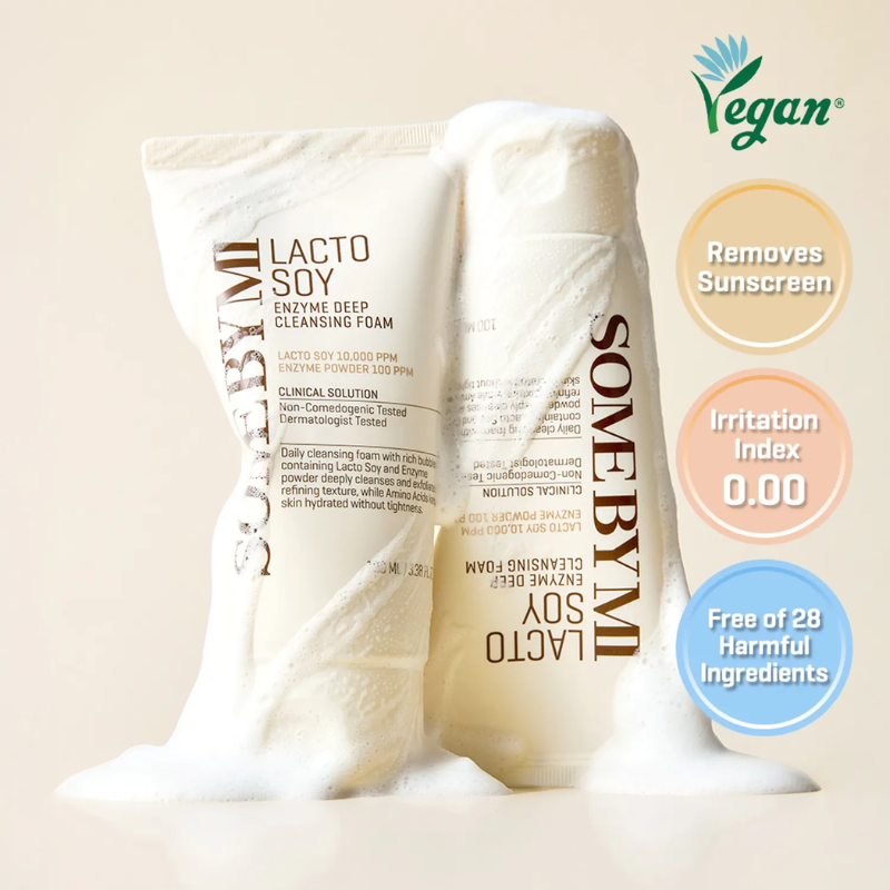 Lactosoy Eyzyme Deep Cleansing Foam