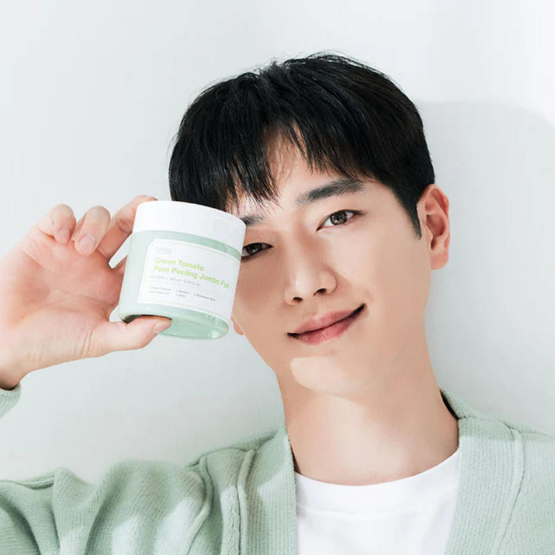 Green Tomato Pore Peeling Jumbo Pad