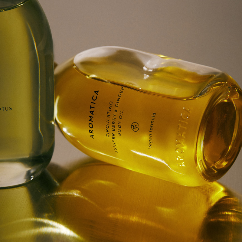 Circulating Body Oil Juniper Berry & Ginger