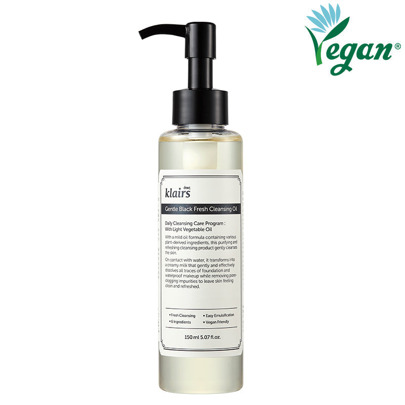 Gentle Black Fresh Cleansing Oil