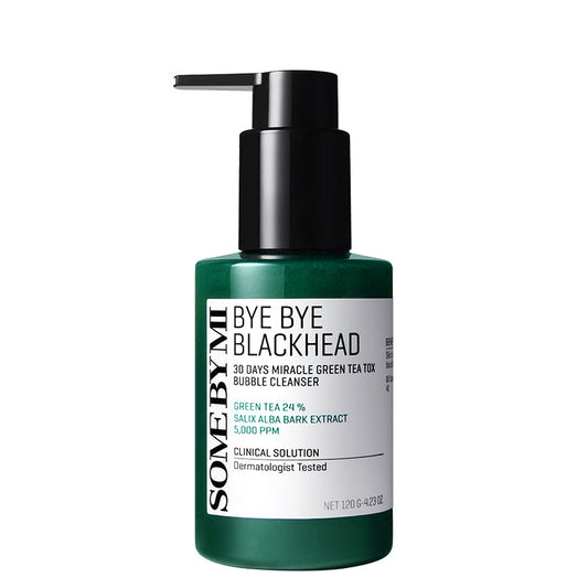 Miracle Bye Bye 30 Days Blackhead Miracle Green Tea Tox Bubble Cleanser