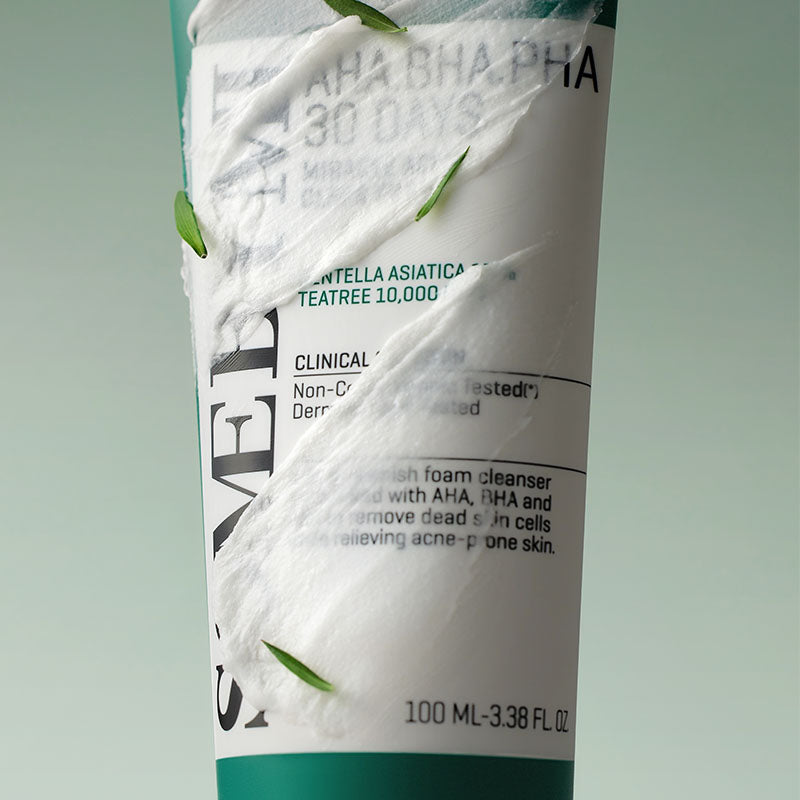 AHA BHA PHA 30 Days Miracle Acne Clear Foam