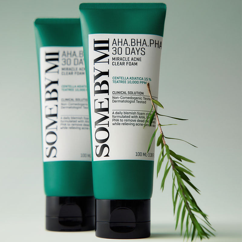 AHA BHA PHA 30 Days Miracle Acne Clear Foam