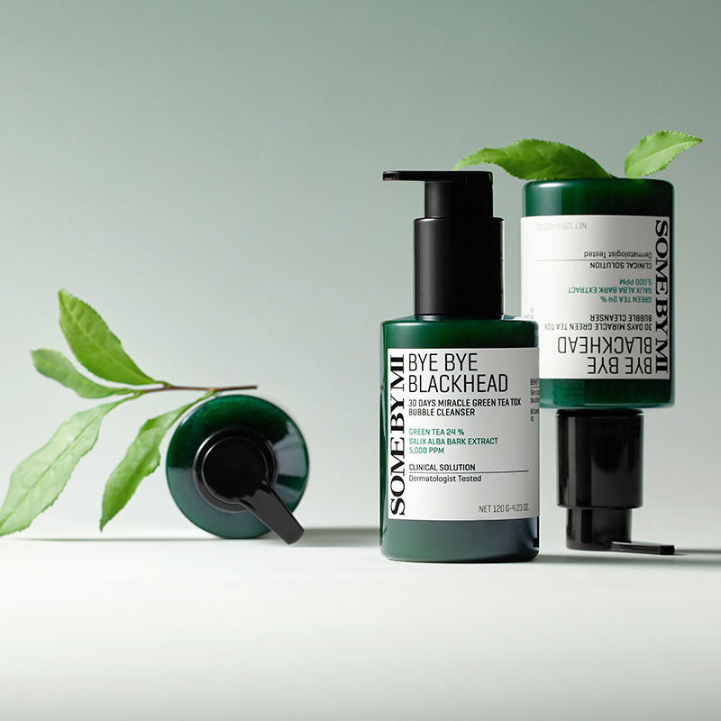 Miracle Bye Bye 30 Days Blackhead Miracle Green Tea Tox Bubble Cleanser