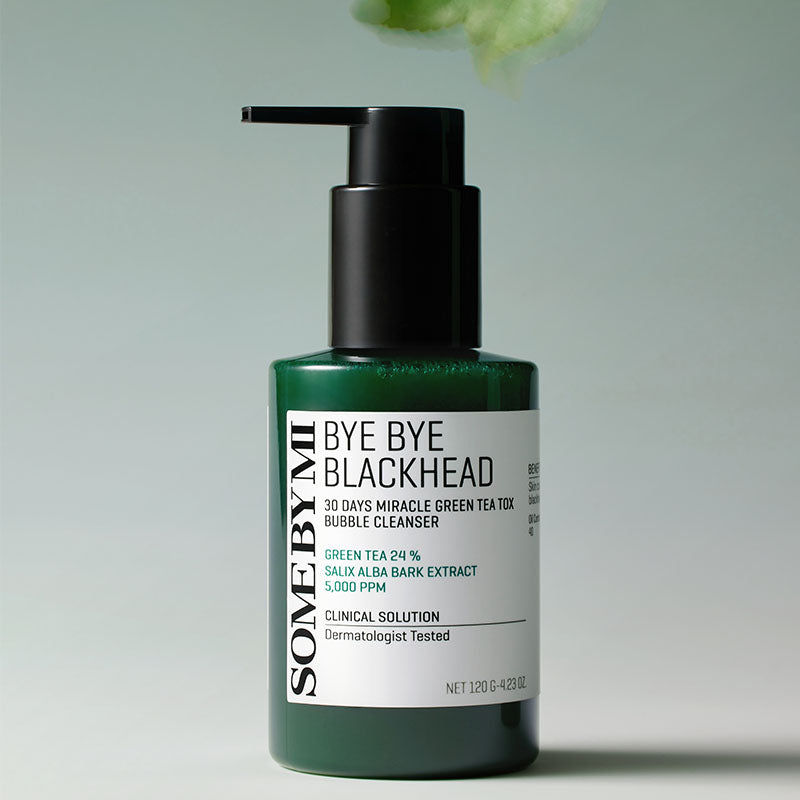 Miracle Bye Bye 30 Days Blackhead Miracle Green Tea Tox Bubble Cleanser