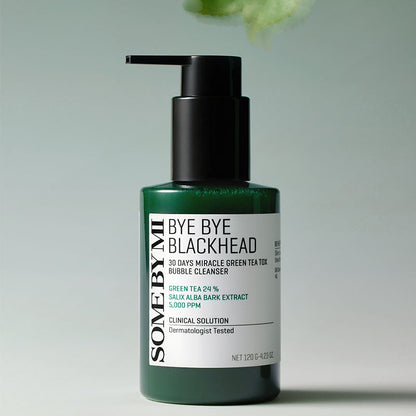 Miracle Bye Bye 30 Days Blackhead Miracle Green Tea Tox Bubble Cleanser